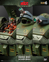 Threezero Armored Trooper Votoms Figura Robo-Dou Scopedog 15 cm