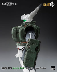 Threezero Patlabor 2: The Movie Figura Robo-Dou Ingram Unit 1 Reactive Armor Version 23 cm
