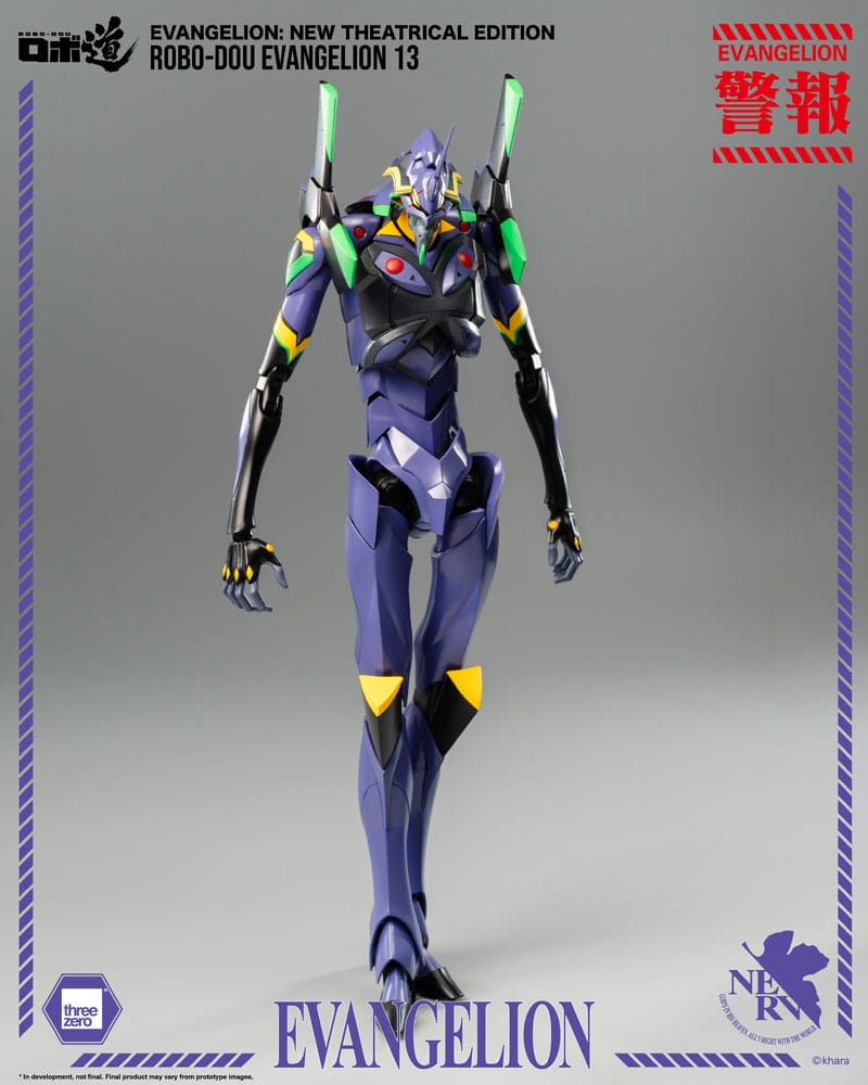 THREEZERO Evangelion: New Theatrical Edition Figura Robo-Dou Evangelion 13 28 cm