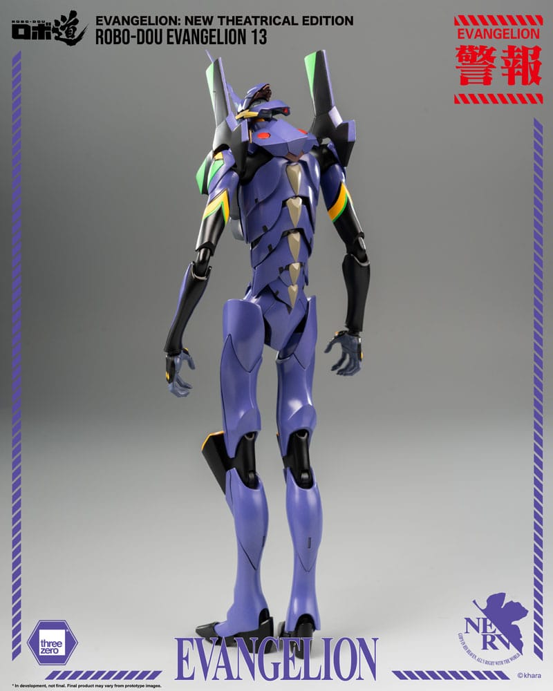 THREEZERO Evangelion: New Theatrical Edition Figura Robo-Dou Evangelion 13 28 cm