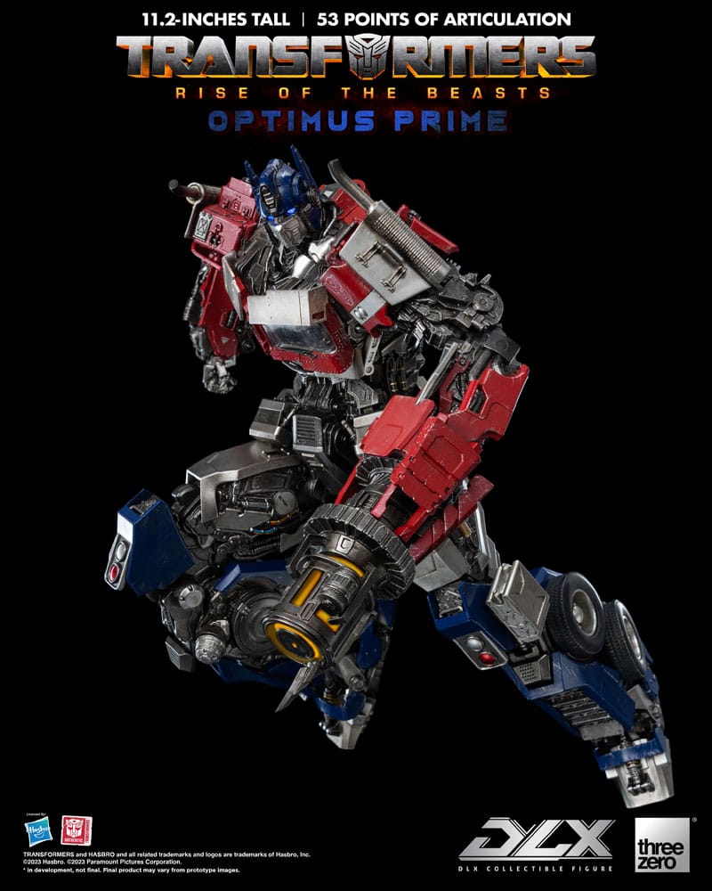 Threezero Transformers: Rise of the Beasts Figura DLX Optimus Prime 28 cm