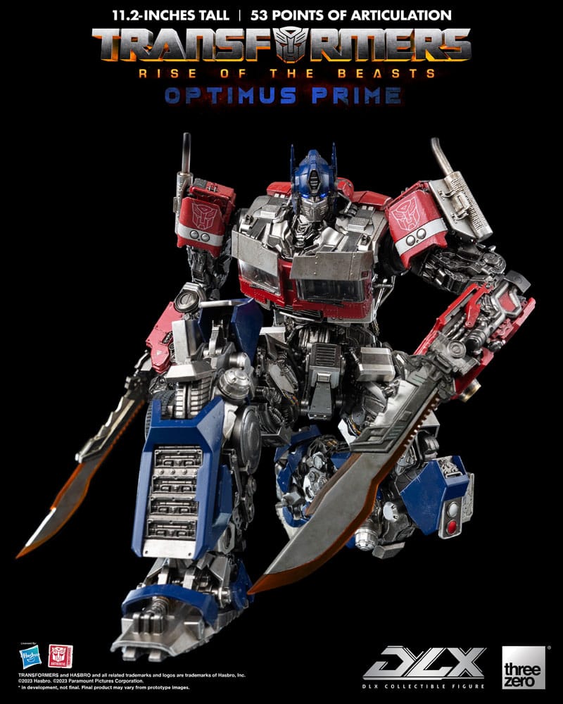 Threezero Transformers: Rise of the Beasts Figura DLX Optimus Prime 28 cm