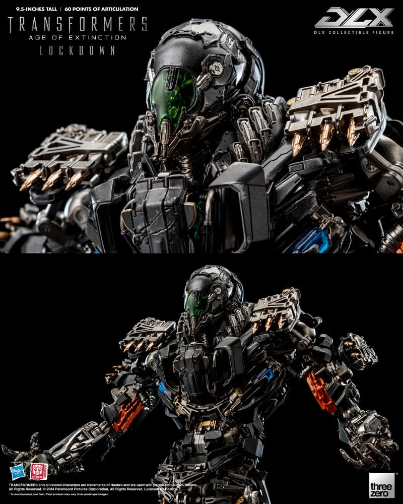 THREEZERO Transformers: Age of Extinction Figura 1/6 DLX Lockdown 24 cm