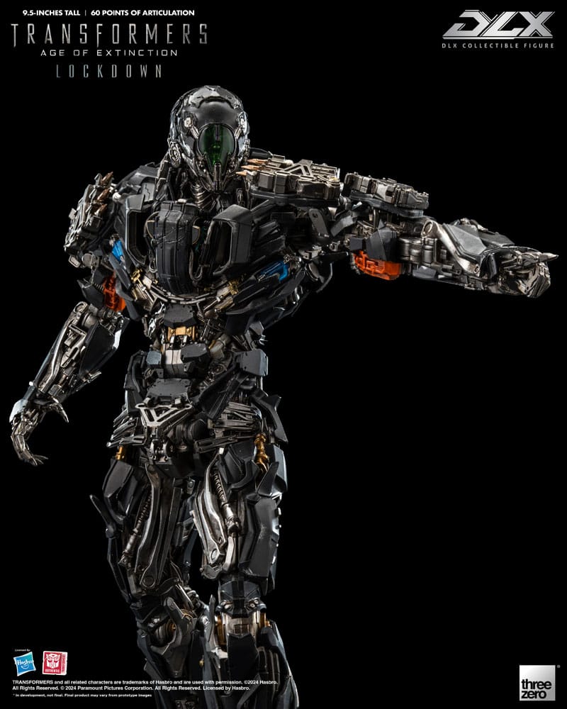 THREEZERO Transformers: Age of Extinction Figura 1/6 DLX Lockdown 24 cm