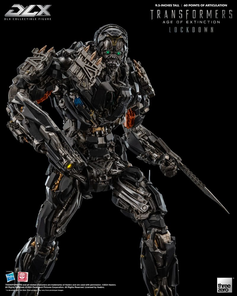 THREEZERO Transformers: Age of Extinction Figura 1/6 DLX Lockdown 24 cm