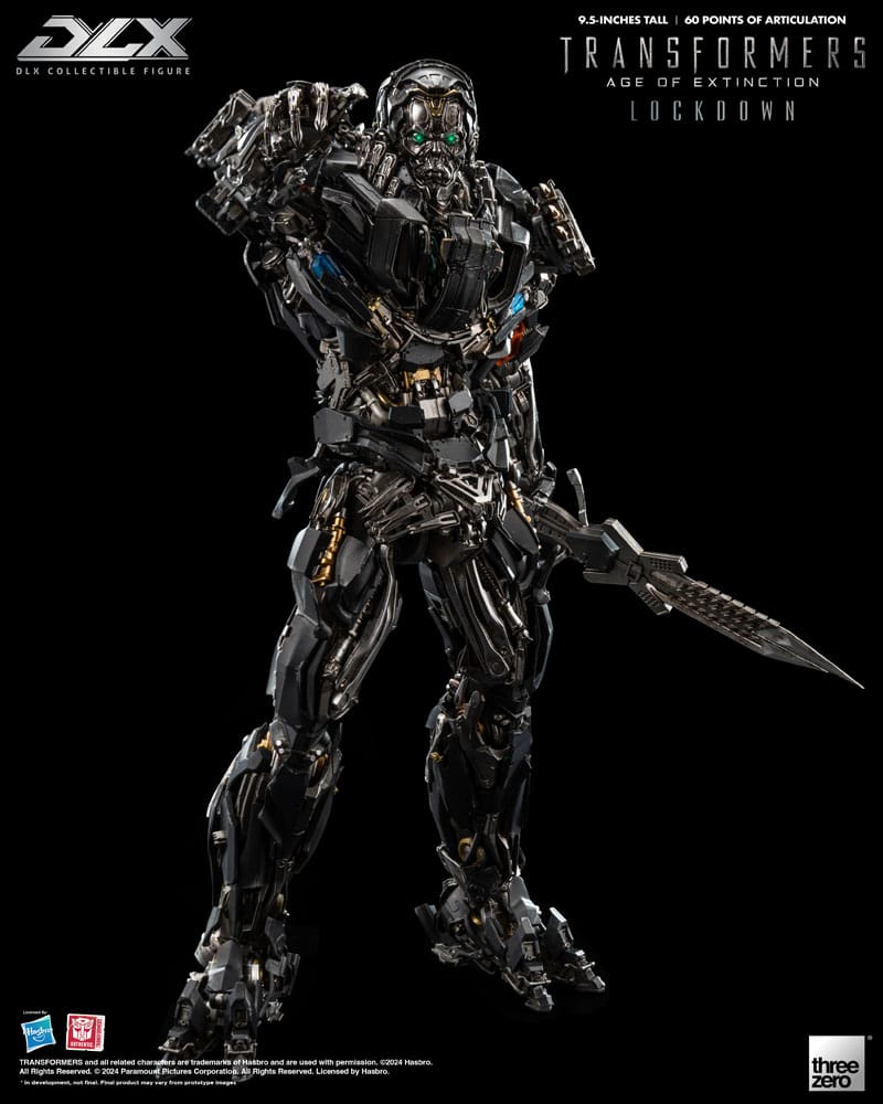 THREEZERO Transformers: Age of Extinction Figura 1/6 DLX Lockdown 24 cm