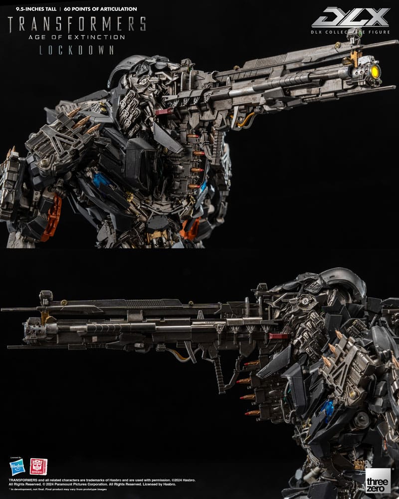 THREEZERO Transformers: Age of Extinction Figura 1/6 DLX Lockdown 24 cm