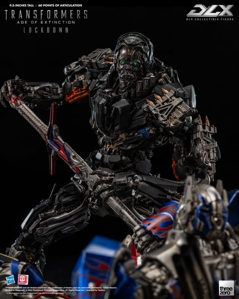 THREEZERO Transformers: Age of Extinction Figura 1/6 DLX Lockdown 24 cm