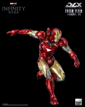Threezero Infinity Saga Figura 1/12 DLX Iron Man Mark 6 17 cm