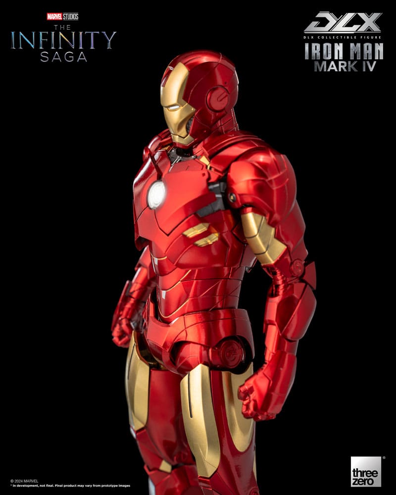 Threezero Infinity Saga Figura 1/12 DLX Iron Man Mark 4 17 cm