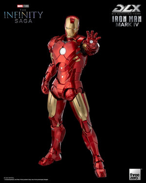 Threezero Infinity Saga Figura 1/12 DLX Iron Man Mark 4 17 cm