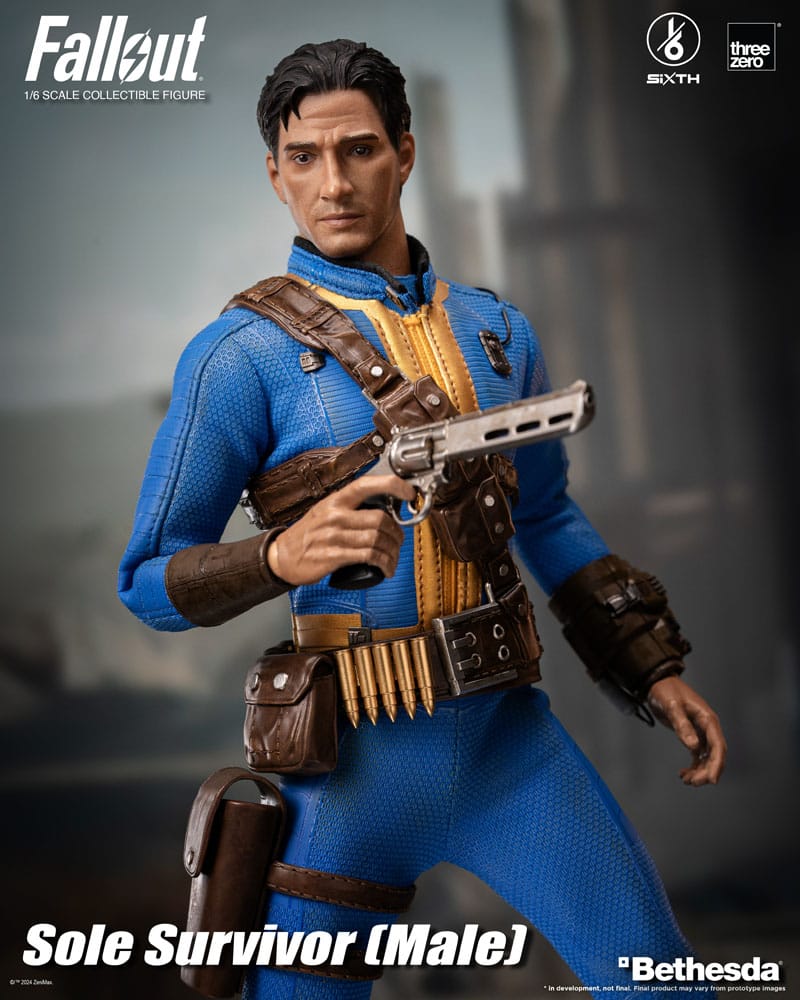 THREEZERO Fallout Figura FigZero 1/6 Sole Survivor (Male) 31 cm