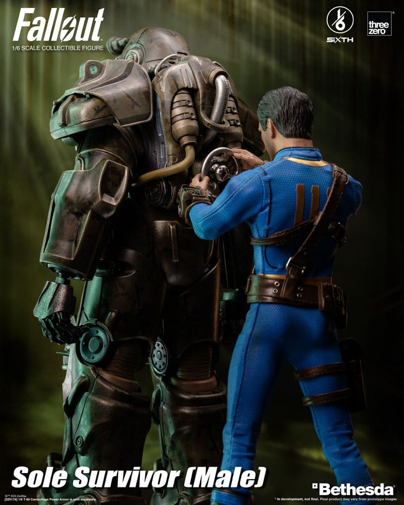 THREEZERO Fallout Figura FigZero 1/6 Sole Survivor (Male) 31 cm