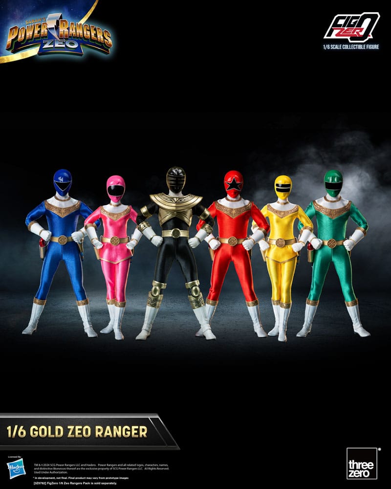 Threezero Power Rangers Zeo Figura FigZero 1/6 Ranger Zeo 30 cm