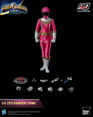 Threezero Pack Power Rangers Zeo Figuras 1/6 FigZero 30 cm