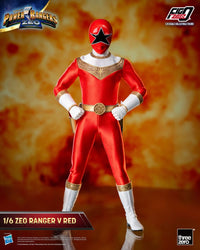 Threezero Power Rangers Zeo Figura FigZero 1/6 Ranger V Red 30 cm