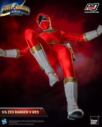 Threezero Power Rangers Zeo Figura FigZero 1/6 Ranger V Red 30 cm