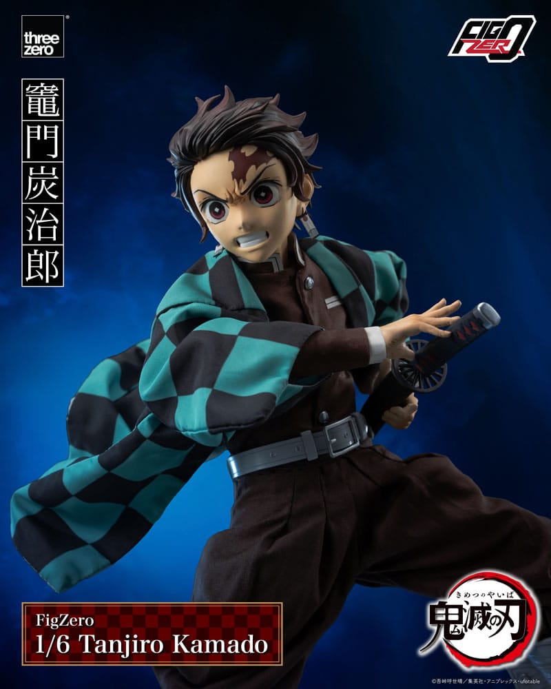 THREEZERO Demon Slayer: Kimetsu no Yaiba Figura FigZero 1/6 Tanjiro Kamado 27 cm