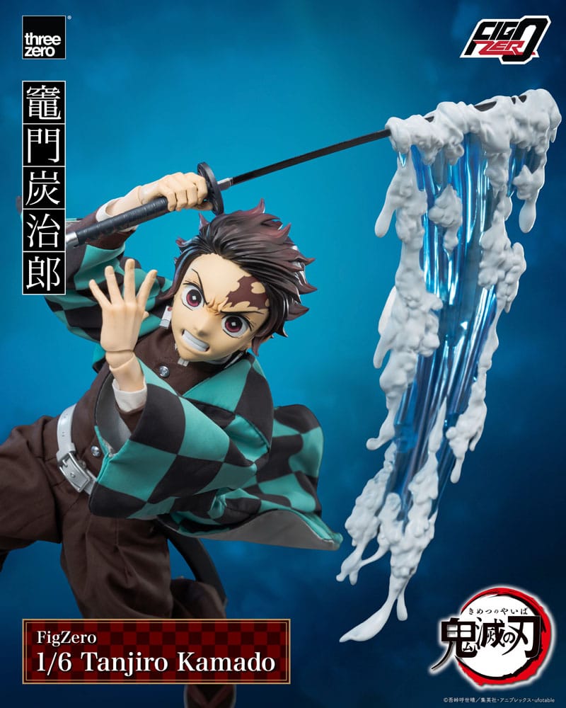 THREEZERO Demon Slayer: Kimetsu no Yaiba Figura FigZero 1/6 Tanjiro Kamado 27 cm