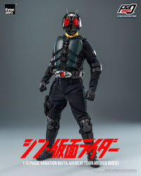 THREEZERO Kamen Rider Figura FigZero 1/6 Phase Variation Batta Augment (Shin Masked Rider) 30 cm