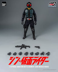 THREEZERO Kamen Rider Figura FigZero 1/6 Phase Variation Batta Augment (Shin Masked Rider) 30 cm