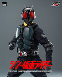 THREEZERO Kamen Rider Figura FigZero 1/6 Phase Variation Batta Augment (Shin Masked Rider) 30 cm