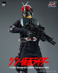 THREEZERO Kamen Rider Figura FigZero 1/6 Phase Variation Batta Augment (Shin Masked Rider) 30 cm