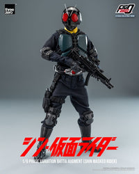 THREEZERO Kamen Rider Figura FigZero 1/6 Phase Variation Batta Augment (Shin Masked Rider) 30 cm