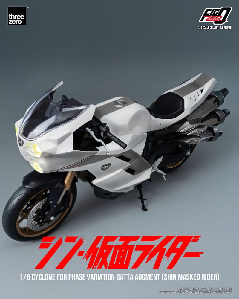 THREEZERO Kamen Rider vehículo FigZero 1/6 Cyclone for Phase Variation Batta Augment (Shin Masked Rider) 35 cm