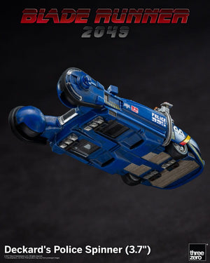 THREEZERO Blade Runner 2049 vehículo Deckard's Police Spinner 10 cm