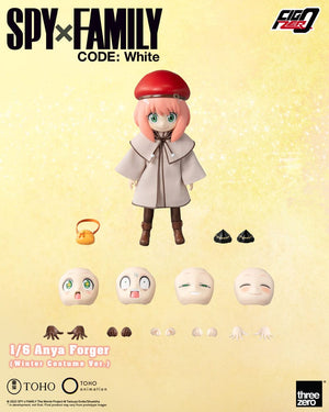 Threezero Spy x Family Code: White Figura FigZero 1/6 Anya Forger Winter Costume Ver. 17 cm