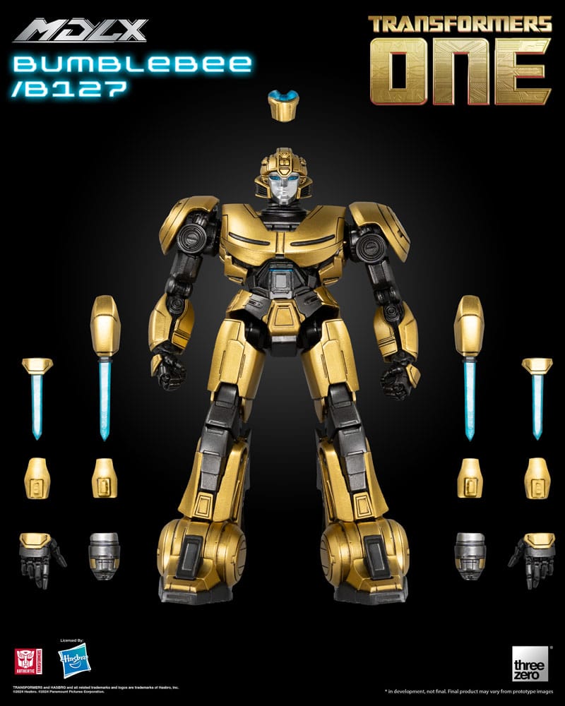 THREEZERO Transformers Figura MDLX Bumblebee/B127 12 cm