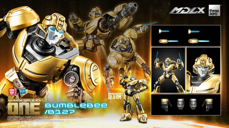 THREEZERO Transformers Figura MDLX Bumblebee/B127 12 cm