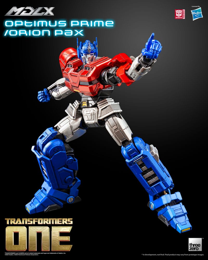 THREEZERO Transformers Figura MDLX Optimus Prime/Orion Pax 16 cm