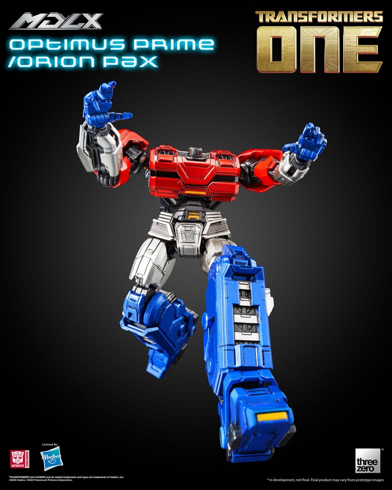 THREEZERO Transformers Figura MDLX Optimus Prime/Orion Pax 16 cm