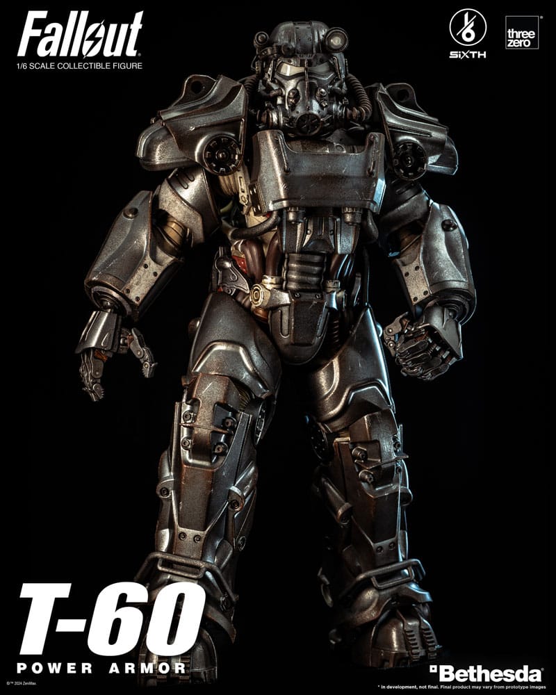 Threezero Fallout Figura FigZero 1/6 T-60 Power Armor 37 cm