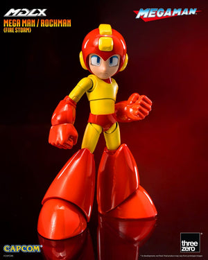 THREEZERO Mega Man Figura MDLX Mega Man / Rockman (Fire Storm) 10 cm