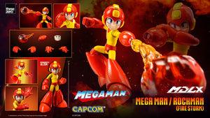 THREEZERO Mega Man Figura MDLX Mega Man / Rockman (Fire Storm) 10 cm