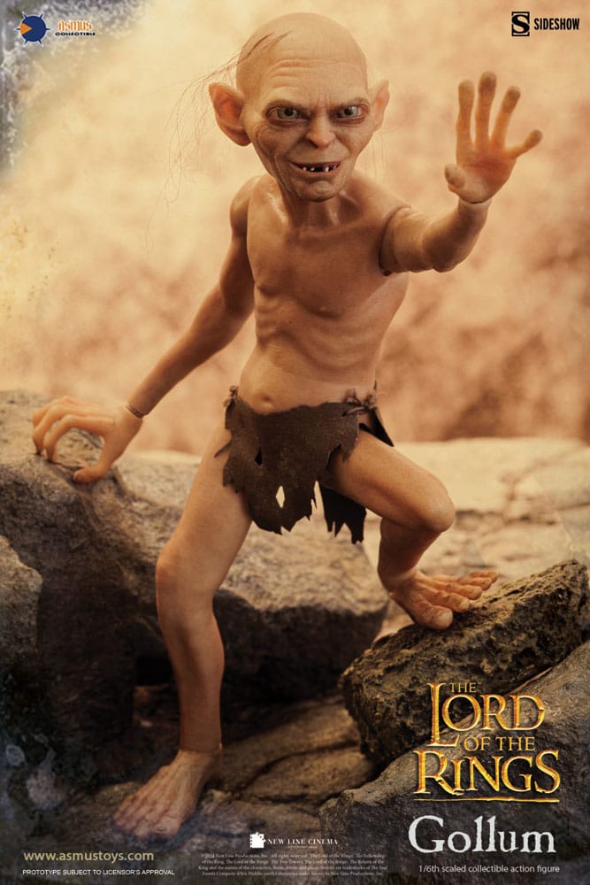 ASMUS TOYS El Señor de los Anillos Figura 1/6 Gollum 20 cm