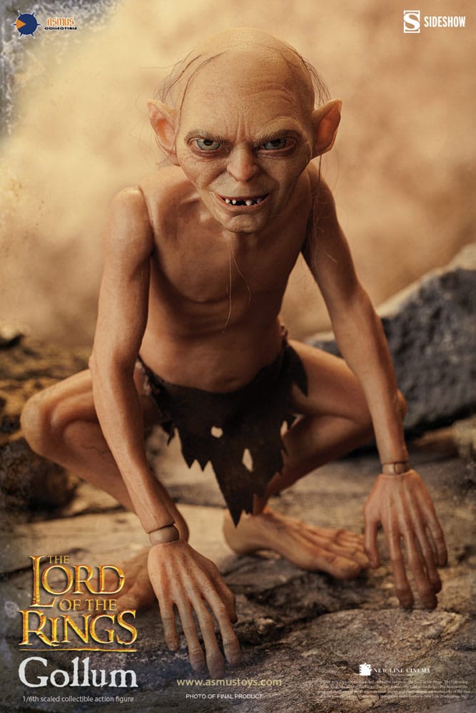 ASMUS TOYS El Señor de los Anillos Figura 1/6 Gollum 20 cm