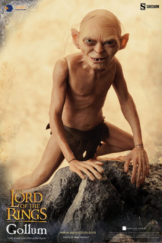 ASMUS TOYS El Señor de los Anillos Figura 1/6 Gollum 20 cm