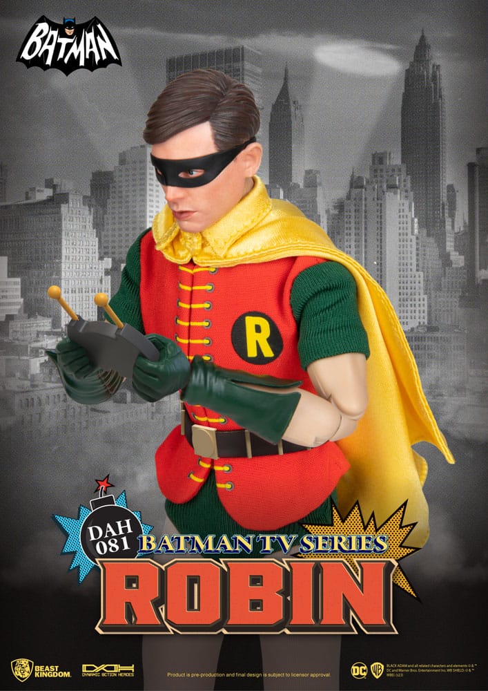 Beast Kingdom DC Comics Figura Dynamic 8ction Heroes 1/9 Batman TV Series Robin 24 cm