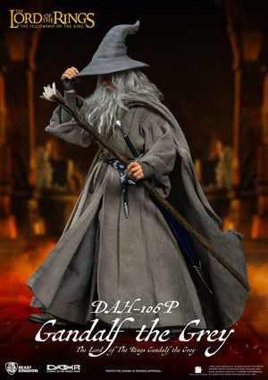 BEAST KINGDOM El Señor de los Anillos Figura Dynamic 8ction Heroes 1/9 Gandalf the Grey 21 cm