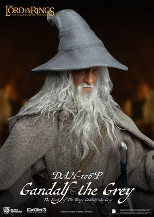 BEAST KINGDOM El Señor de los Anillos Figura Dynamic 8ction Heroes 1/9 Gandalf the Grey 21 cm