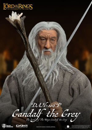 BEAST KINGDOM El Señor de los Anillos Figura Dynamic 8ction Heroes 1/9 Gandalf the Grey 21 cm