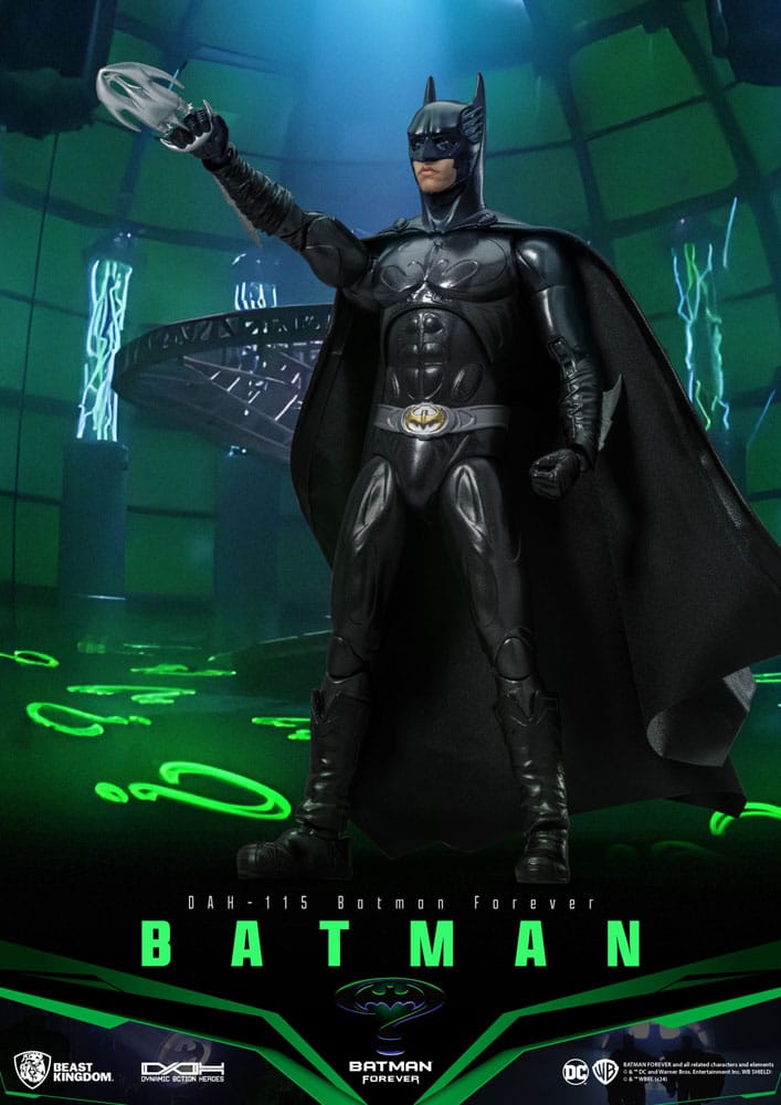 BEAST KINGDOM DC Comics Figura Dynamic 8ction Heroes 1/9 Batman (Batman Forever) 21 cm