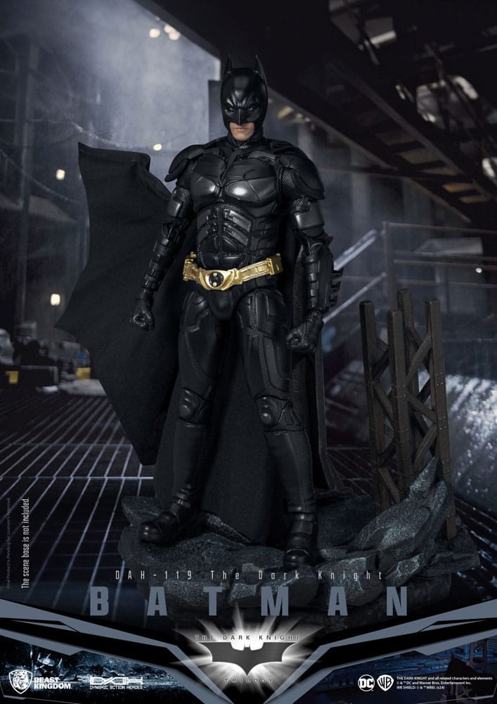 BEAST KINGDOM DC Comics Figura Dynamic 8ction Heroes 1/9 Batman (The Dark Knight) 21 cm