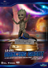 Beast Kingdom Guardianes de la Galaxia 2 Estatua tamaño real Dancing Groot heo EU Exclusive 32 cm