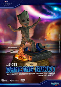 Beast Kingdom Guardianes de la Galaxia 2 Estatua tamaño real Dancing Groot heo EU Exclusive 32 cm