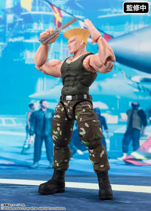 Bandai Street Fighter Figura S.H. Figuarts Guile -Outfit 2- 16 cm